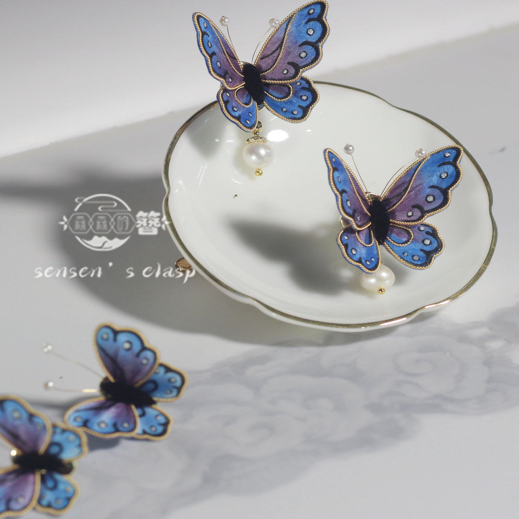 Earrings - Original Qianshan · Light Luxury Cute