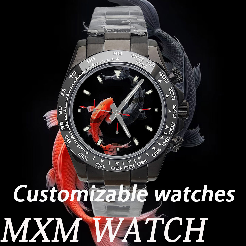 Watch Accessories - Customized Creative VK63 Watch 39.3mm Men's