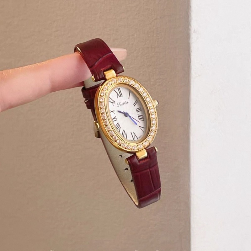 Watch Accessories - Chumu Watch Women's Full Diamond Belt