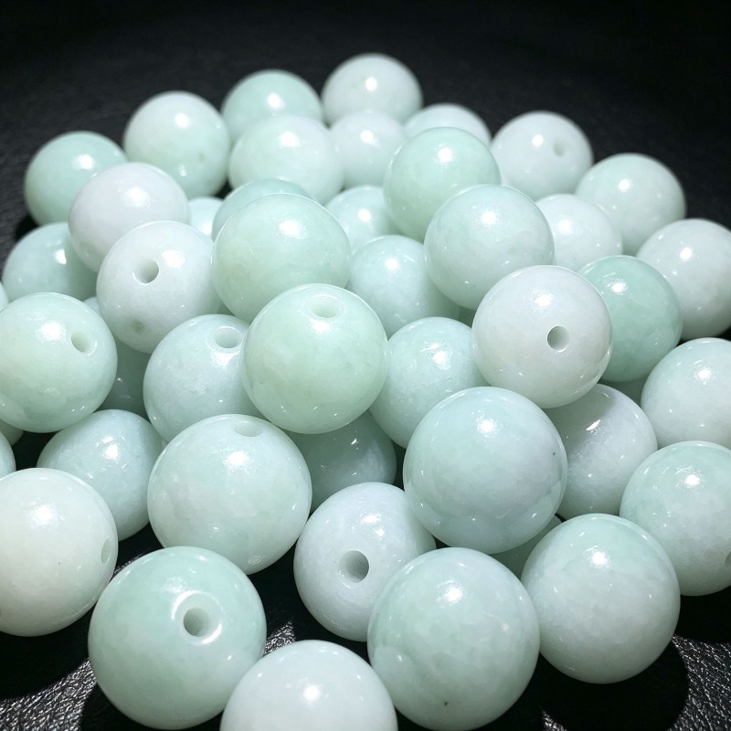 10PC Natural Jade Emerald 13mm - đánh giá và giá Earrings