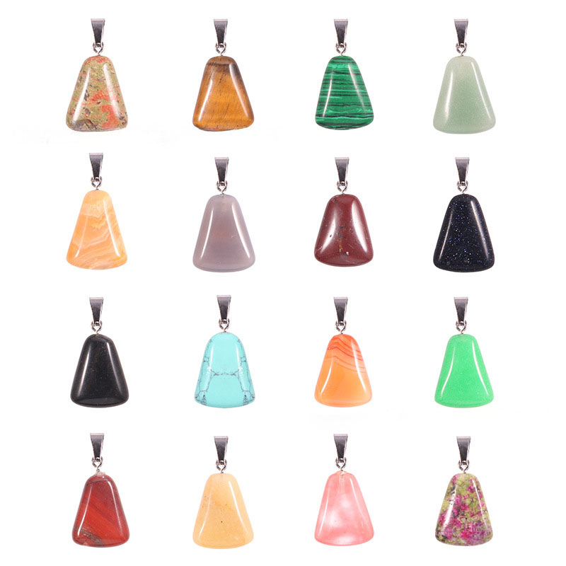 20pcs/ Bag Carving White Cryst - đánh giá và giá Crystal Pendant Necklace Natural Stone