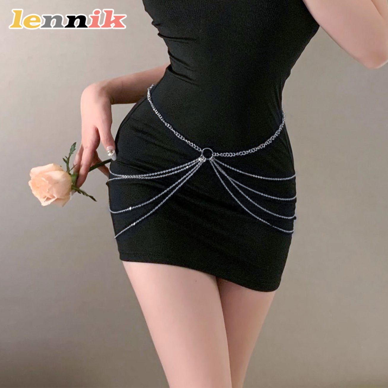 LENNIK Tassel Metal Multi-Laye - đánh giá và giá Body Jewelry