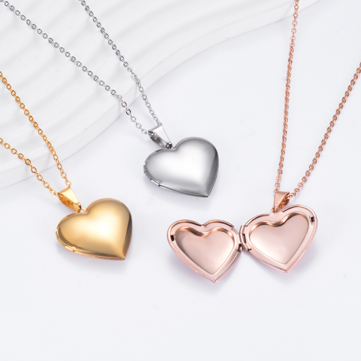 Personalized Picture Necklaces - đánh giá và giá Heart Locket Necklace Photo