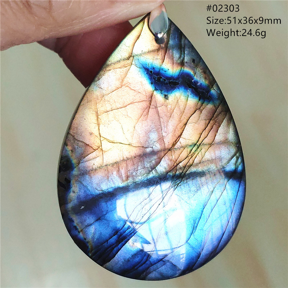 Natural Colorful Labradorite P - đánh giá và giá 925 Sterling Silver Chain Necklace Men
