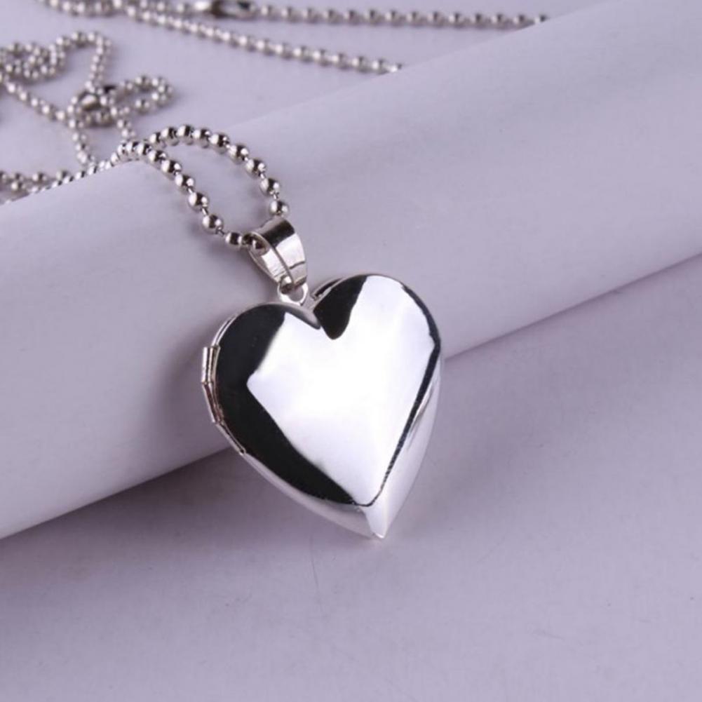Photo Necklace Openable Photo  - đánh giá và giá Heart Locket Necklace Photo