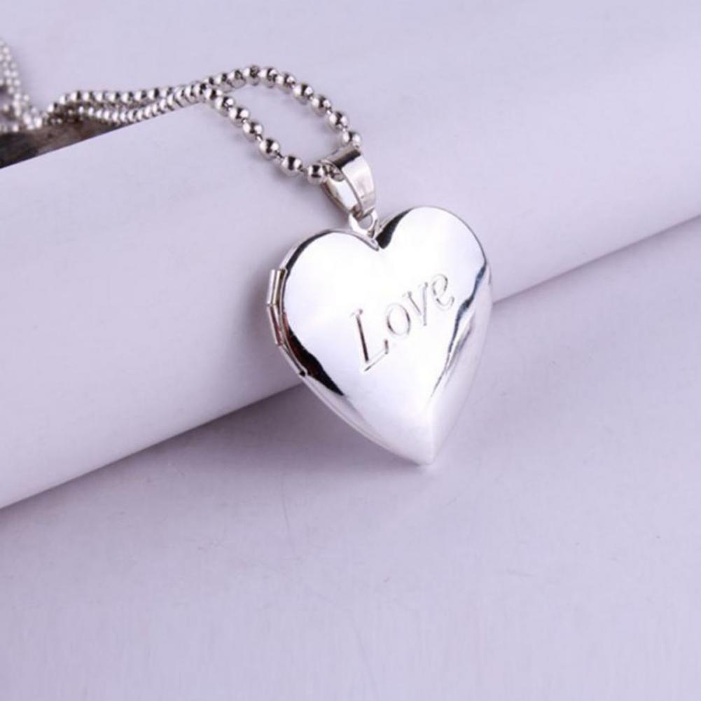 Photo Necklace Openable Photo  - đánh giá và giá Heart Locket Necklace Photo
