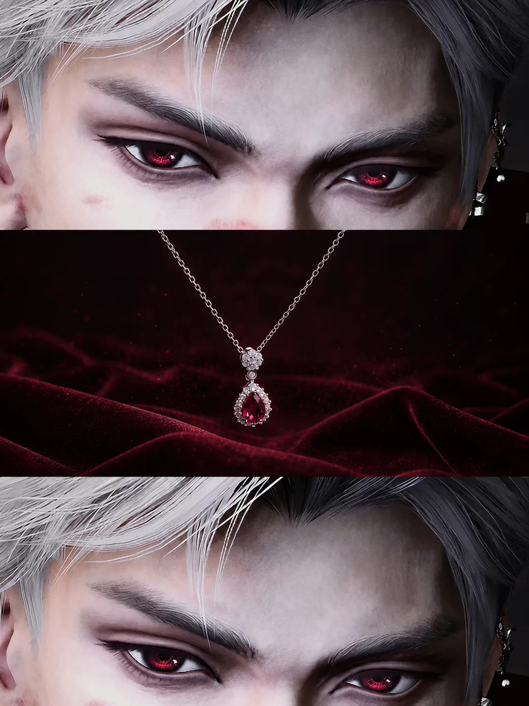 Gifts Sylus Game Love and Deep - đánh giá và giá Anime Pendant Necklace