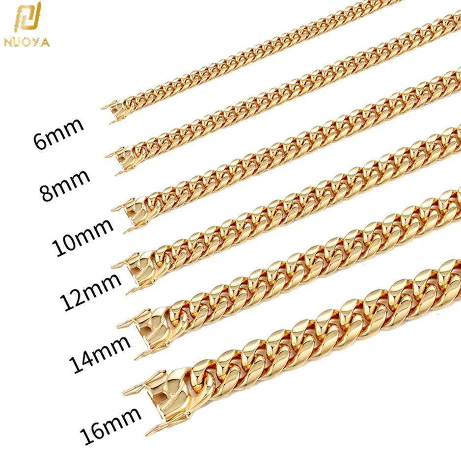 Dây chuyền kiểu Cuba, mắt xích - đánh giá và giá Cuban Link Chain 12Mm