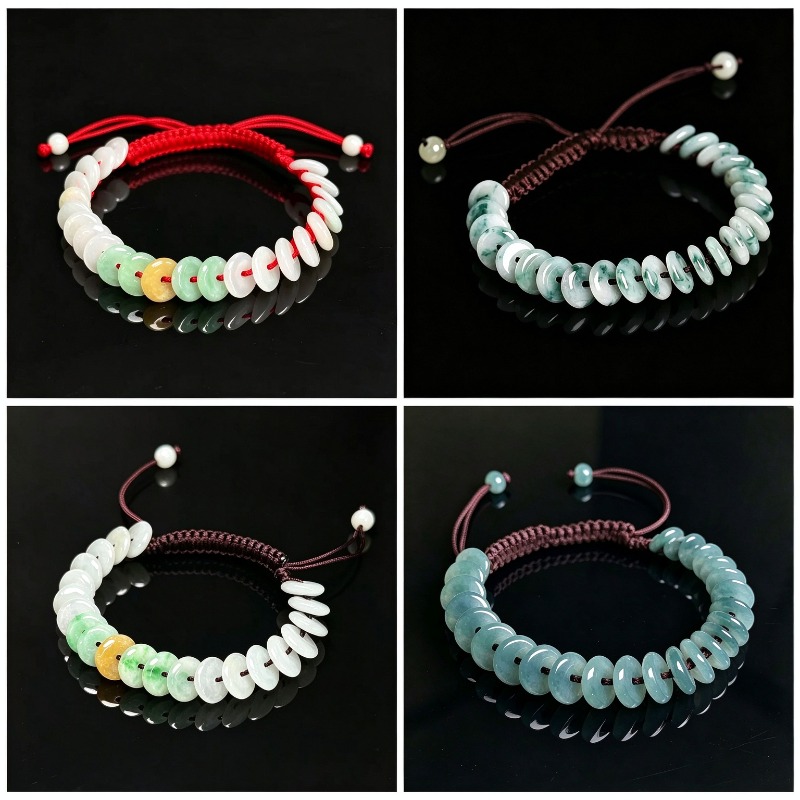 Natural A Grade Jadeite Peace  - đánh giá và giá Bracelets