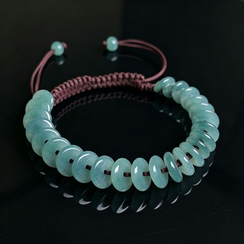 Natural A Grade Jadeite Peace  - đánh giá và giá Bracelets