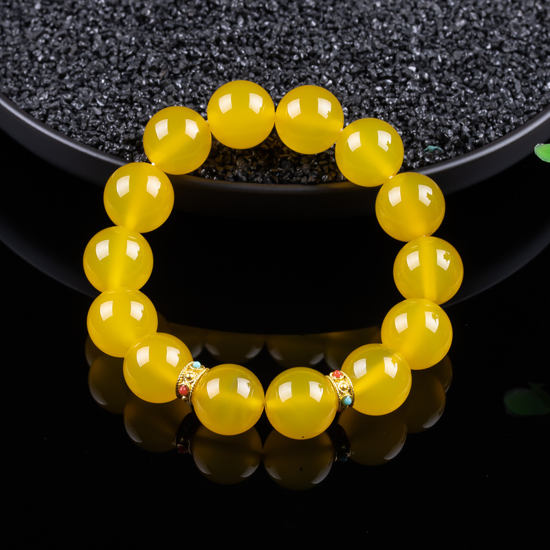 Jade amber yellow, simple and  - đánh giá và giá Bracelets