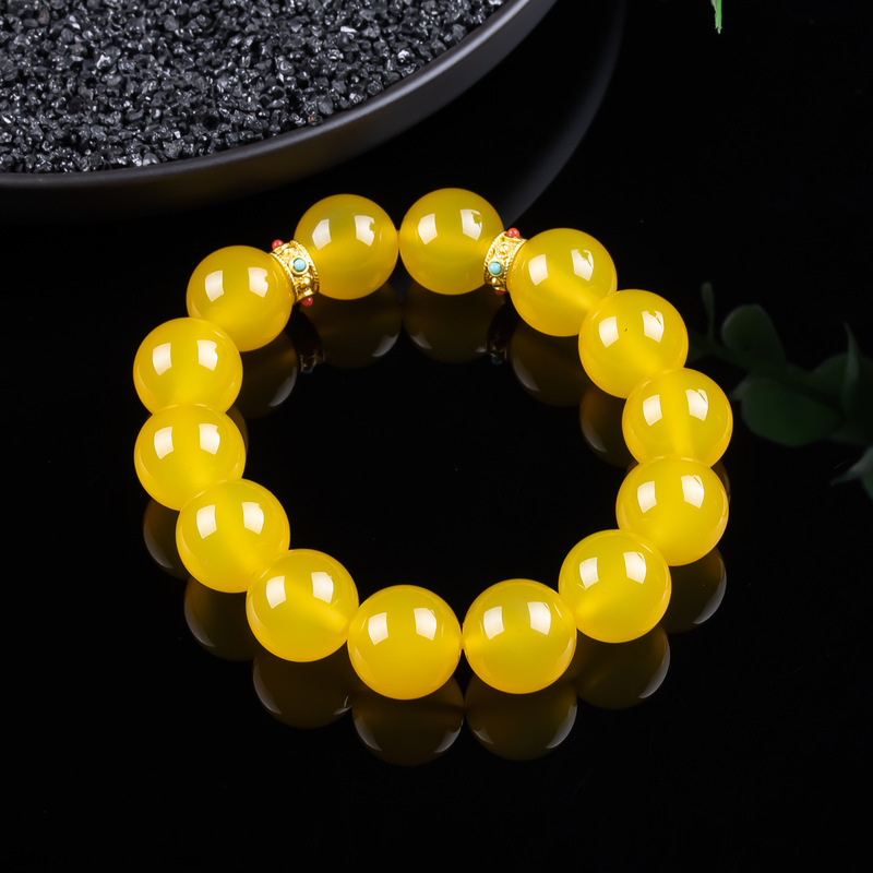 Jade amber yellow, simple and  - đánh giá và giá Bracelets
