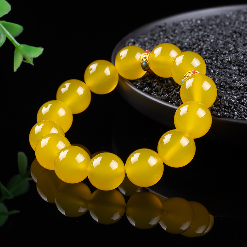 Jade amber yellow, simple and  - đánh giá và giá Bracelets