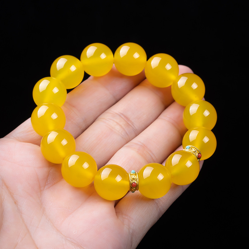 Jade amber yellow, simple and  - đánh giá và giá Bracelets