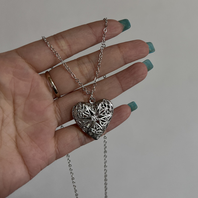 Heart Photo Frame Pendant Neck - đánh giá và giá Heart Locket Necklace Photo