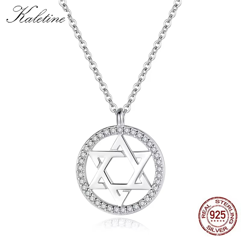 KALETINE Do Thái Hình Ngôi Sao - đánh giá và giá 925 Sterling Silver Chain Necklace Men