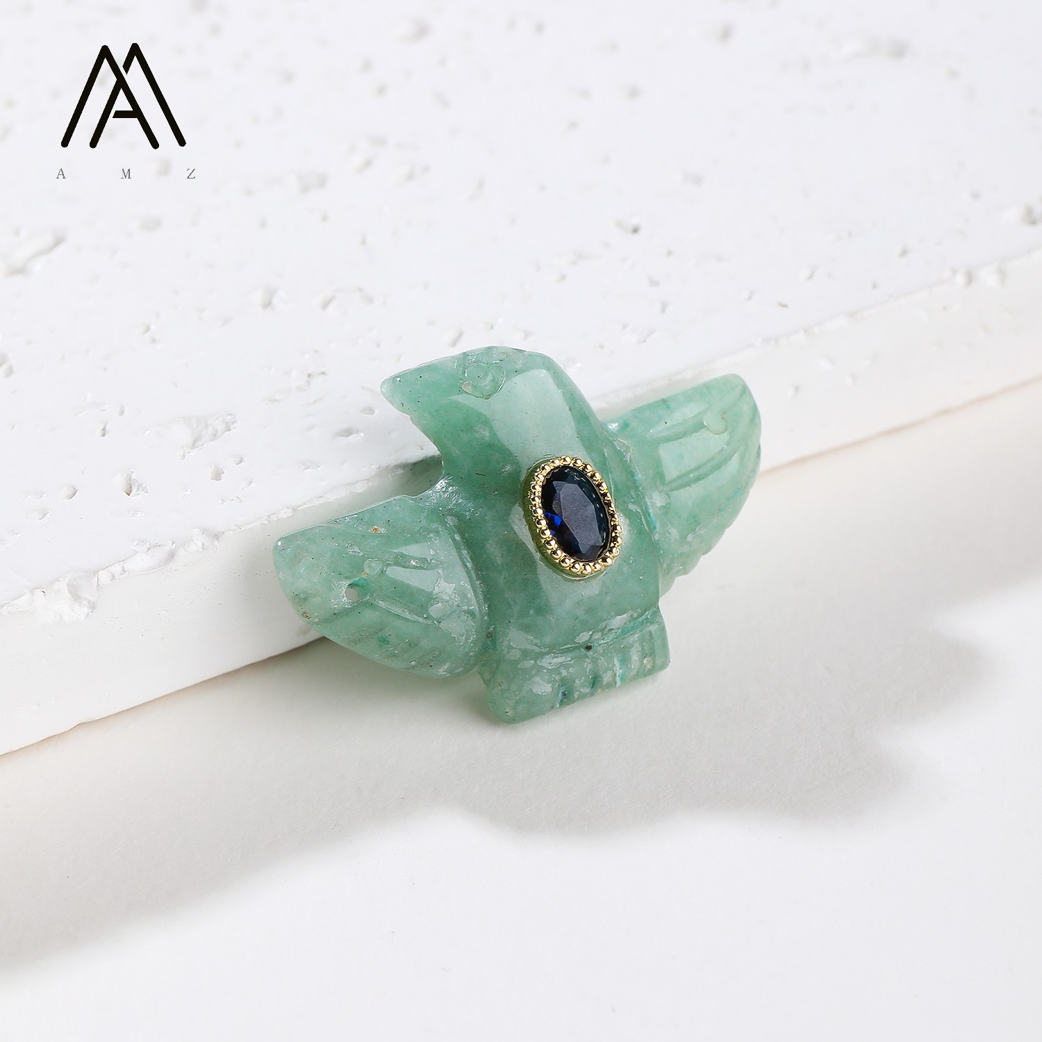 1/3/5/10pcs Carved Eagle Bird  - đánh giá và giá Crystal Pendant Necklace Natural Stone